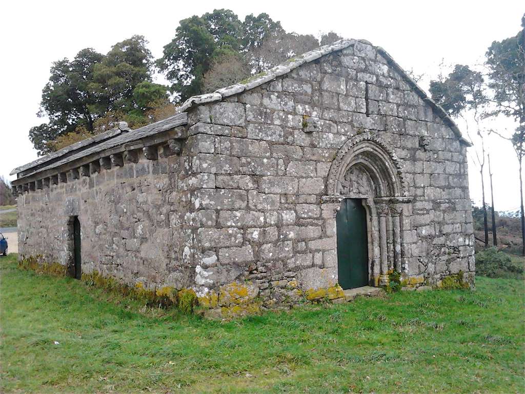 Capilla de San Cosme de Mántaras en Irixoa