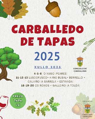 Fechas, información, programa, cartel, imágenes, mapa y ubicación de Carballedo de Tapas