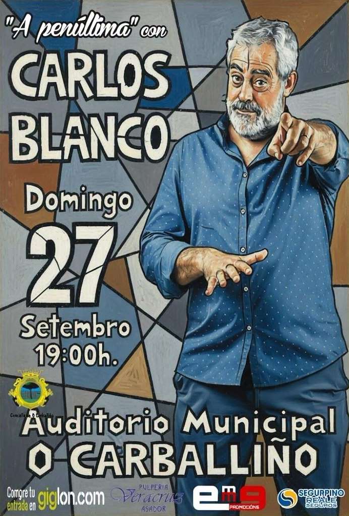 Carlos Blanco - A Penúltima (2026) en O Carballiño