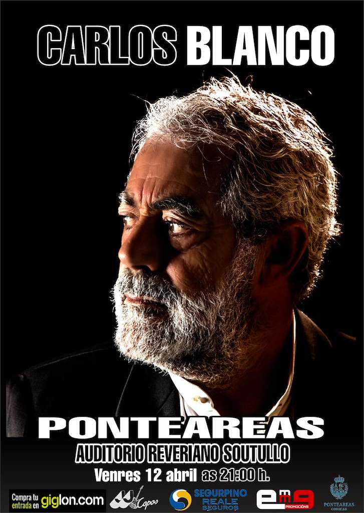 Carlos Blanco - Os Mellores Monólogos (2024) en Ponteareas