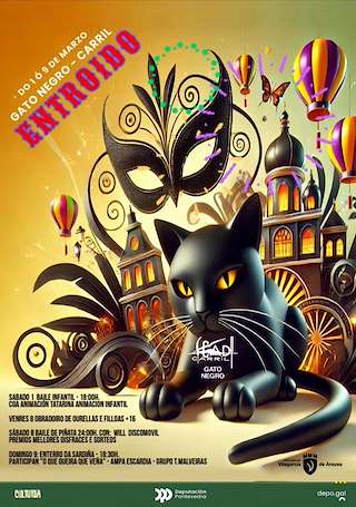 Fechas, información, programa, cartel, imágenes, mapa y ubicación de Carmaval de Carril  en  Vilagarcía de Arousa