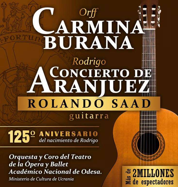 Carmina Burana y Concierto de Aranjuez (2026) en Lugo