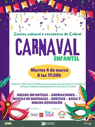 Carnaval Infantil de Cabral en Vigo