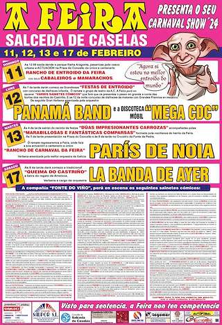 Carnaval Show de A Feira en Salceda de Caselas