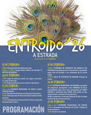 Fechas, información, programa, cartel, imágenes, mapa y ubicación de Carnaval (2026) en A Estrada