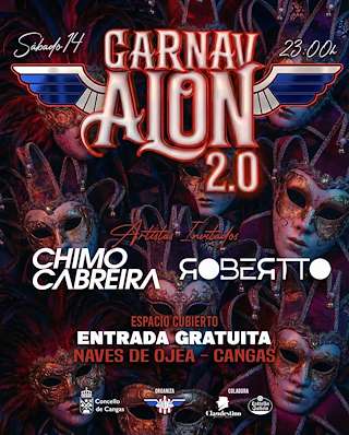 Fechas, información, programa, cartel, imágenes, mapa y ubicación de Carnaval Alon  en  Cangas de Morrazo