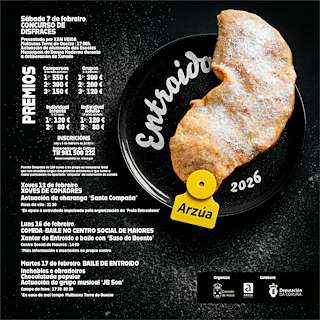 Fechas, información, programa, cartel, imágenes, mapa y ubicación de Carnaval (2026) en Arzúa