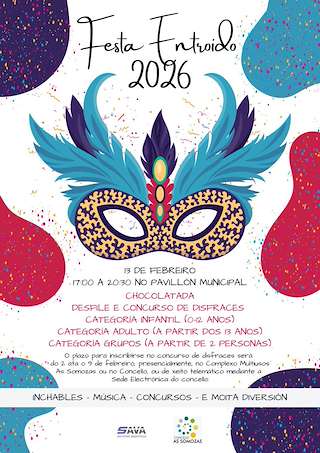 Fechas, información, programa, cartel, imágenes, mapa y ubicación de Carnaval (2026) en As Somozas