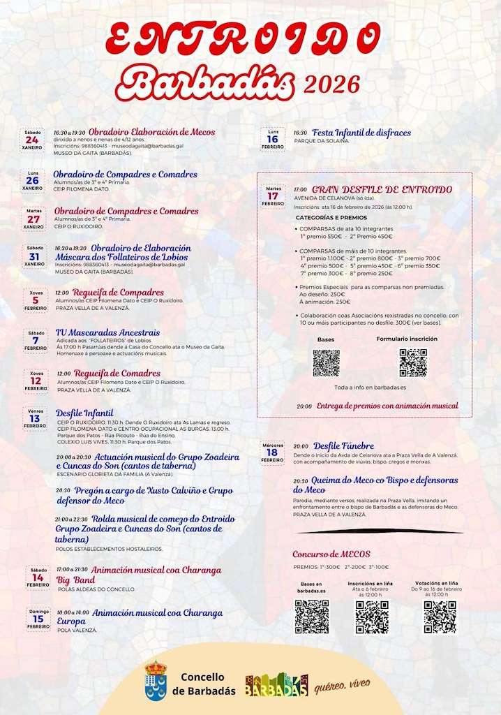 Carnaval (2026) en Barbadás