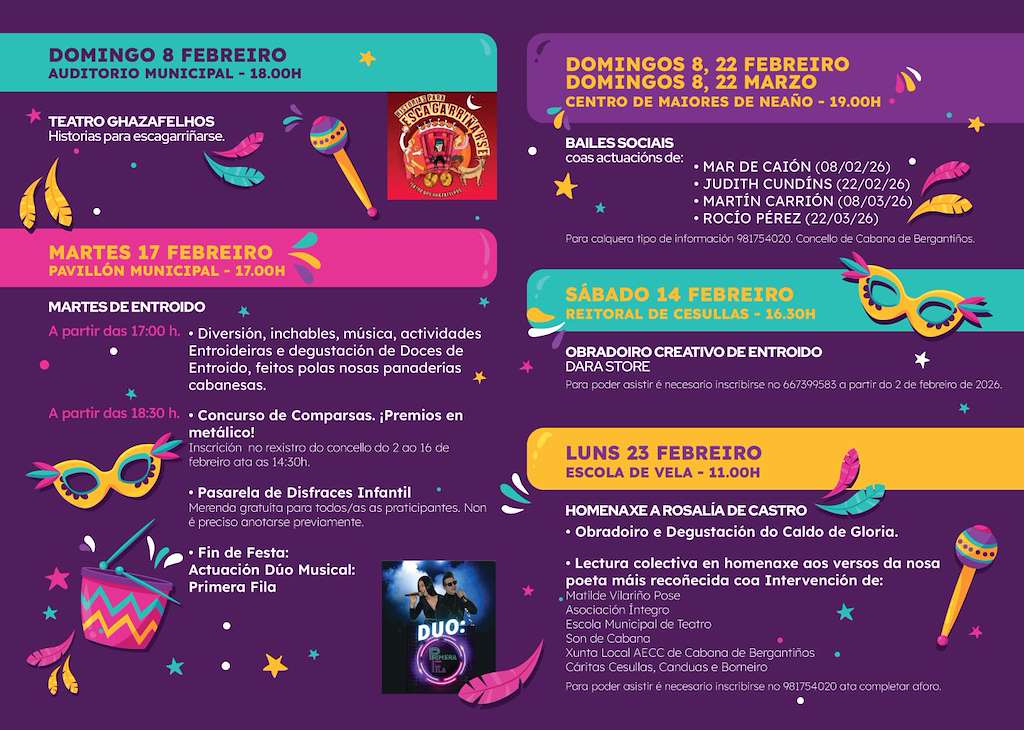 Carnaval (2026) en Cabana de Bergantiños