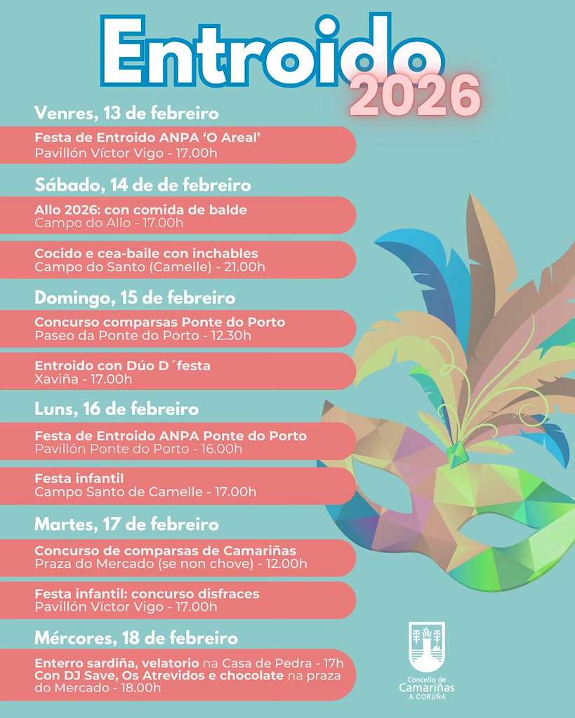 Carnaval (2026) en Camariñas