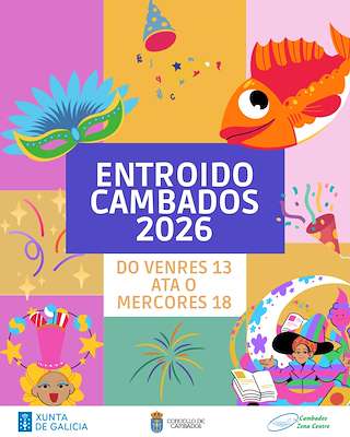 Fechas, información, programa, cartel, imágenes, mapa y ubicación de Carnaval (2026) en Cambados