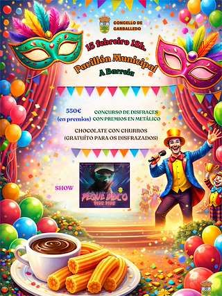 Fechas, información, programa, cartel, imágenes, mapa y ubicación de Carnaval (2026) en Carballedo