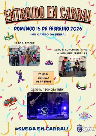 Fechas, información, programa, cartel, imágenes, mapa y ubicación de Carnaval (2026)  en  Carral