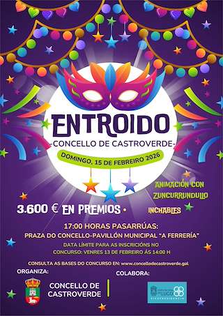 Fechas, información, programa, cartel, imágenes, mapa y ubicación de Carnaval (2026) en Castroverde