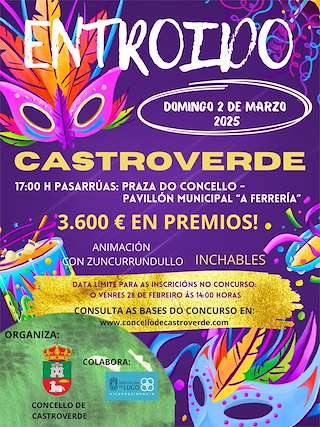 Fechas, información, programa, cartel, imágenes, mapa y ubicación de Carnaval  en  Castroverde