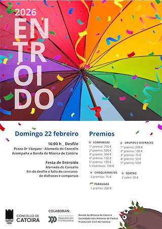 Fechas, información, programa, cartel, imágenes, mapa y ubicación de Carnaval (2026) en Catoira