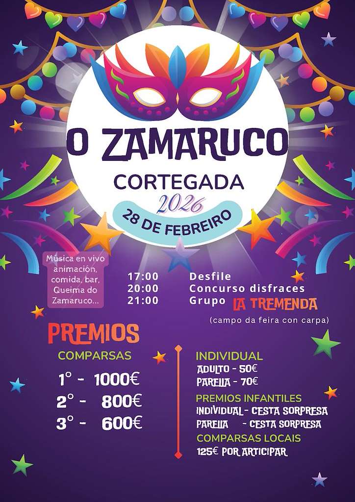 Carnaval en Cortegada