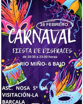 Fechas, información, programa, cartel, imágenes, mapa y ubicación de Carnaval de A Barcala (2026)  en  Cambre