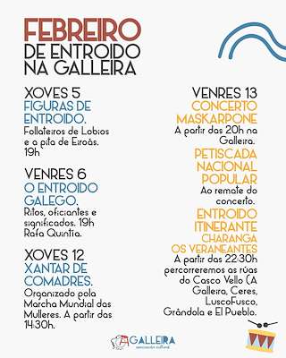 Fechas, información, programa, cartel, imágenes, mapa y ubicación de Carnaval de A Galleira (2026) en Ourense