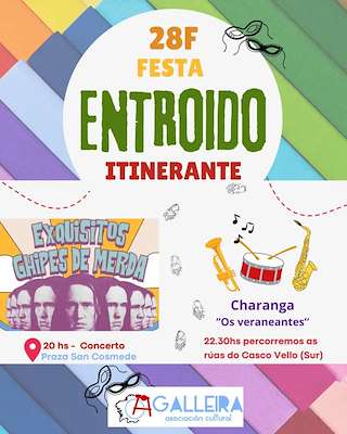 Fechas, información, programa, cartel, imágenes, mapa y ubicación de Carnaval de A Galleira  en  Ourense