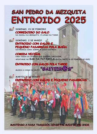 Fechas, información, programa, cartel, imágenes, mapa y ubicación de Carnaval de A Mezquita  en  A Merca