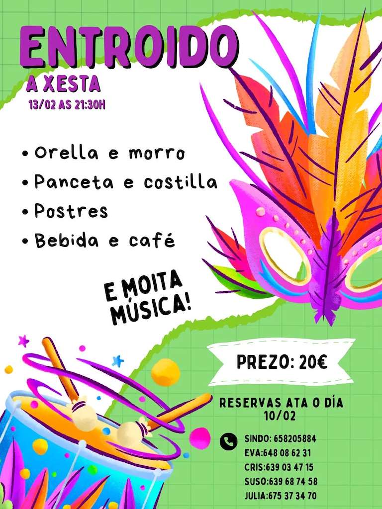 Carnaval de A Xesta  en Lalín