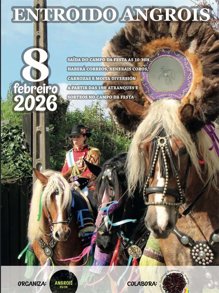 Carnaval de Angrois en Santiago de Compostela