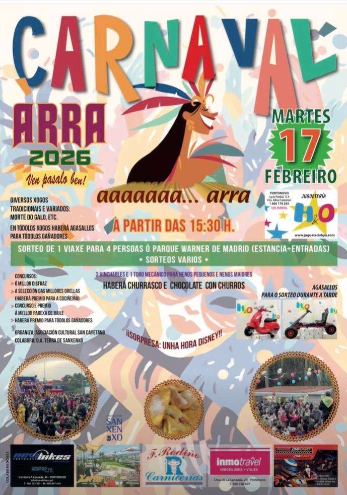 Carnaval de Arra en Sanxenxo