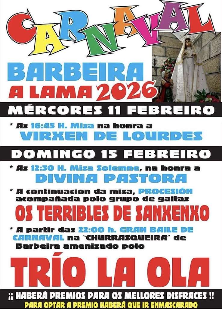 Carnaval de Barbeira de Arriba en A Lama