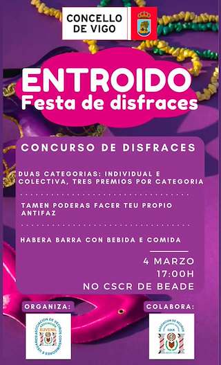 Fechas, información, programa, cartel, imágenes, mapa y ubicación de Carnaval de Beade  en  Vigo