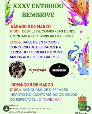 Fechas, información, programa, cartel, imágenes, mapa y ubicación de Carnaval de Bembrive  en  Vigo