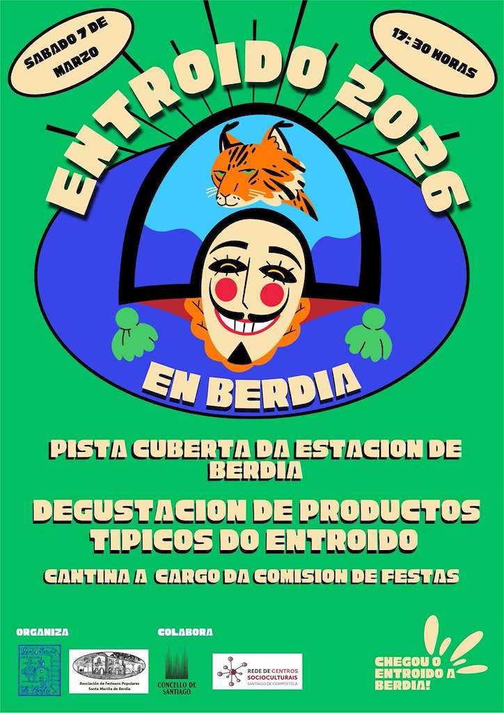 Carnaval de Berdia en Santiago de Compostela