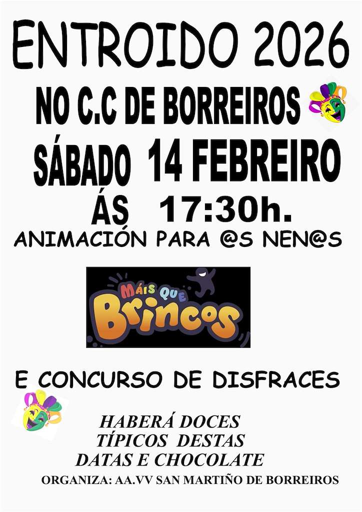 Carnaval de Borreiros en Gondomar
