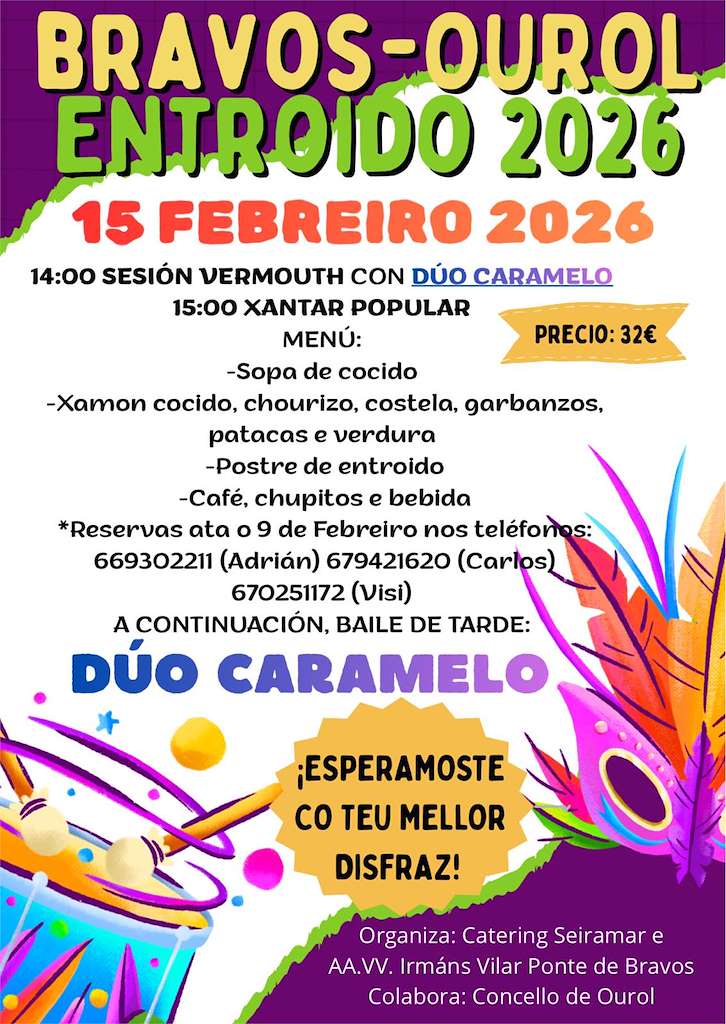 Carnaval de Bravos  (2026) en Ourol