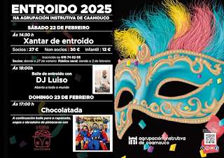 Fechas, información, programa, cartel, imágenes, mapa y ubicación de Carnaval de Caamouco  en  Ares