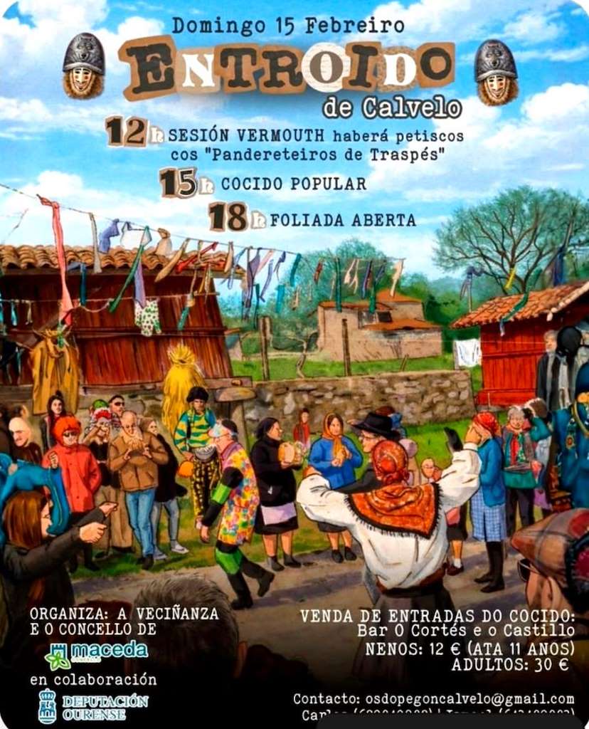 Carnaval de Calvelo en Maceda