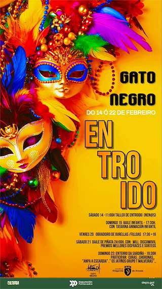 Fechas, información, programa, cartel, imágenes, mapa y ubicación de Carnaval de Carril (2026) en Vilagarcía de Arousa