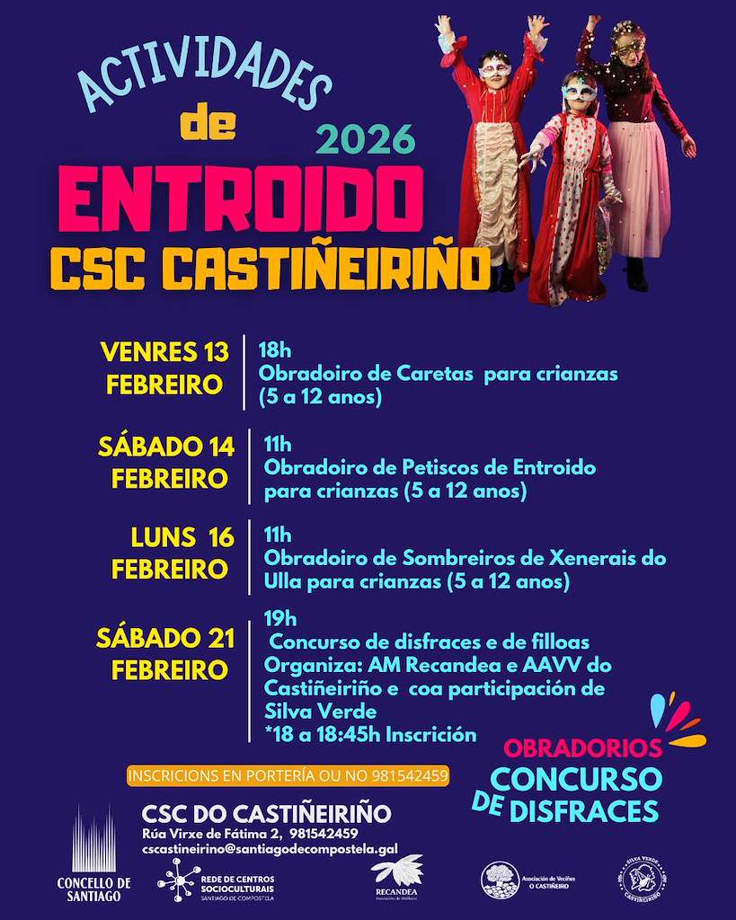Carnaval de Castiñeiriño  en Santiago de Compostela