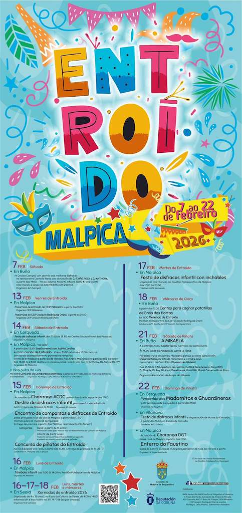 Carnaval de Cerqueda en Malpica de Bergantiños