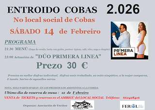 Fechas, información, programa, cartel, imágenes, mapa y ubicación de Carnaval de Cobas (2026) en Ferrol