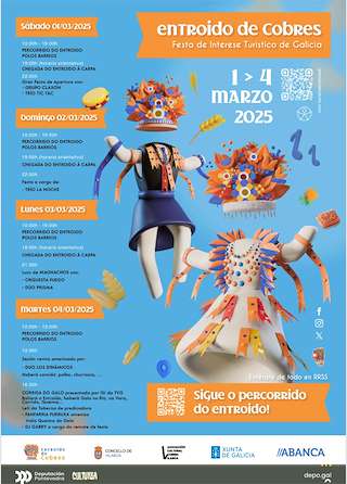 Fechas, información, programa, cartel, imágenes, mapa y ubicación de Carnaval de Cobres  en  Vilaboa