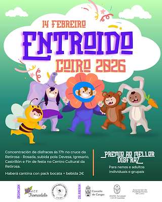 Fechas, información, programa, cartel, imágenes, mapa y ubicación de Carnaval de Coiro  en  Cangas de Morrazo