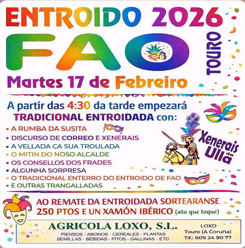 Carnaval de Fao  en Touro