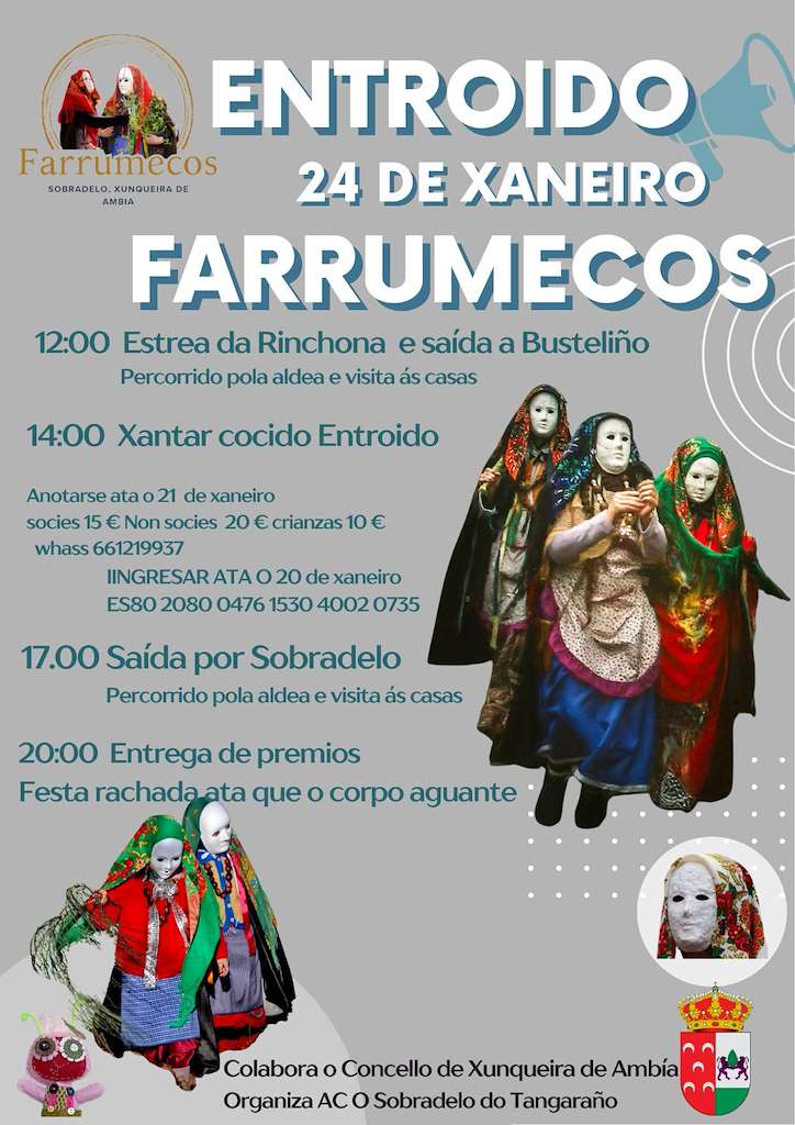 Carnaval de Farrumecos de Sobradelo en Xunqueira de Ambía
