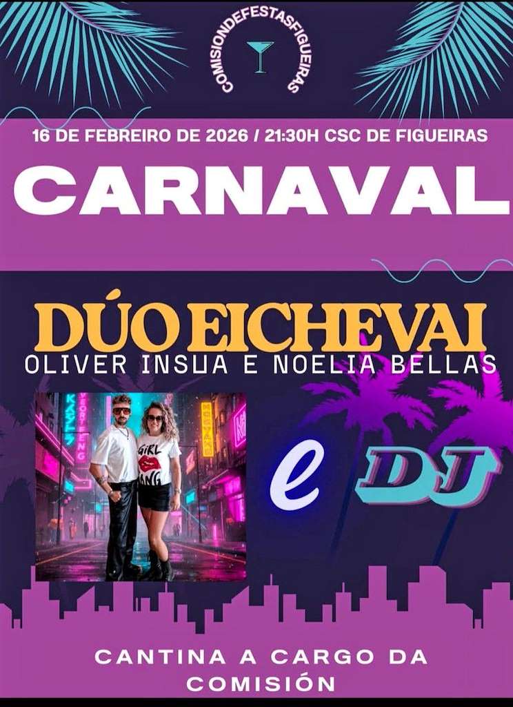 Carnaval de Figueiras en Santiago de Compostela