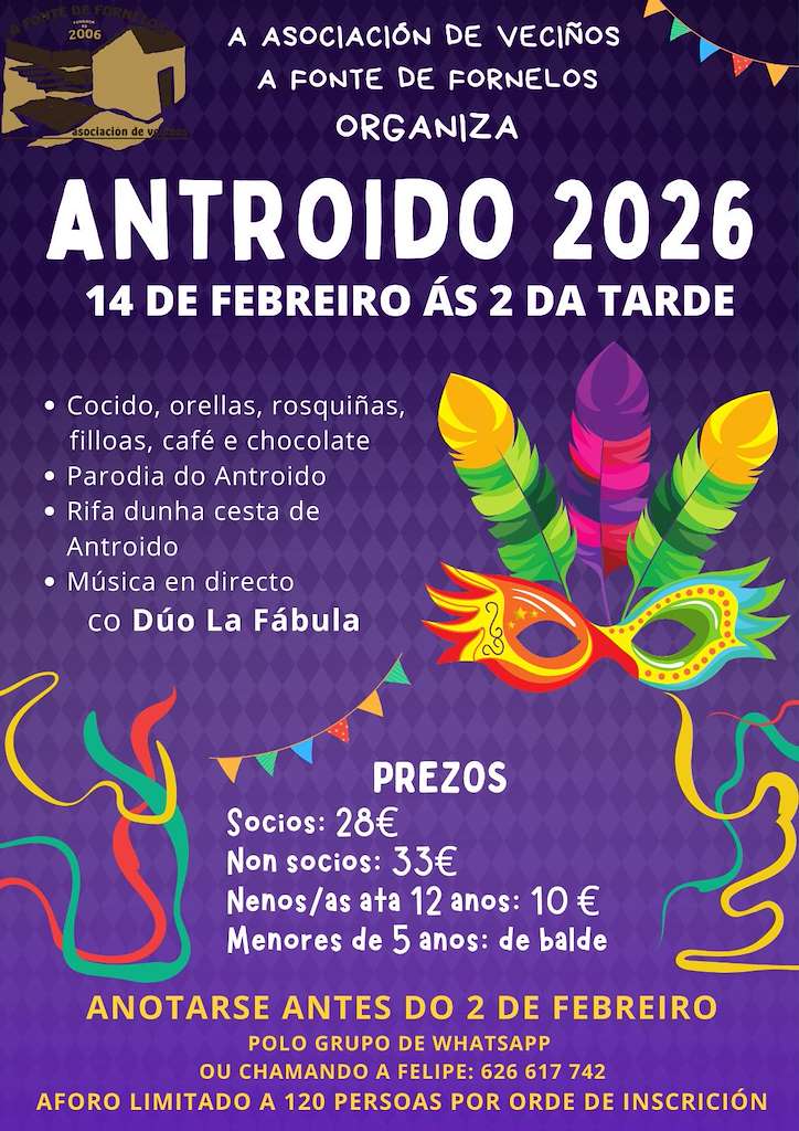 Carnaval de Fornelos en Zas