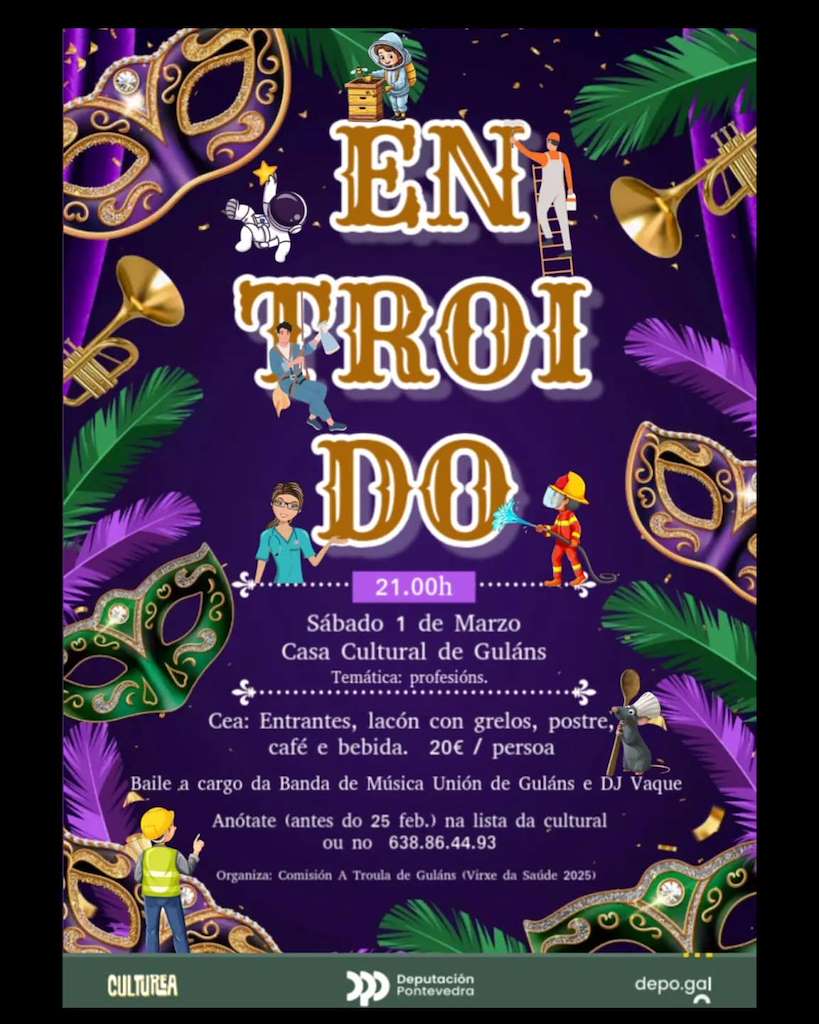 Carnaval de Guláns en Ponteareas