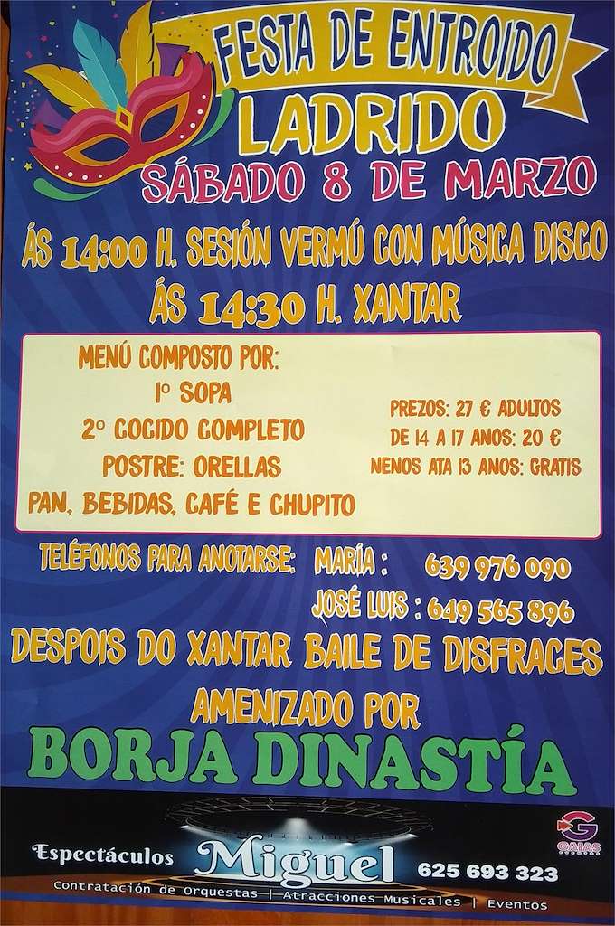 Carnaval de Ladrido en Ortigueira