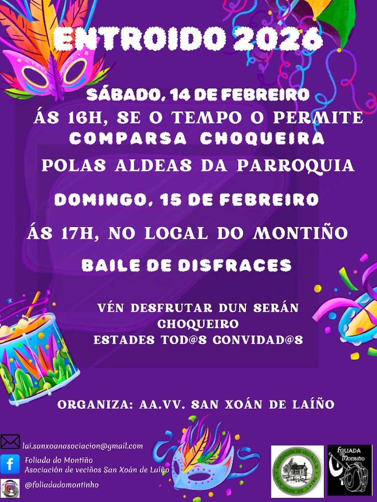 Carnaval de Laíño en Dodro